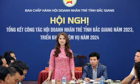 Hội Doanh nhân trẻ tỉnh Bắc Giang có nữ phó chủ tịch đầu tiên