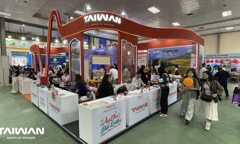 Gian hàng Đài Loan chinh phục du khách Việt bằng văn hóa và ẩm thực độc đáo tại VITM 2025