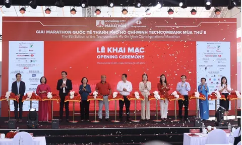 Khai mạc Giải Marathon Quốc tế Thành phố Hồ Chí Minh Techcombank Mùa thứ 8 – Lan tỏa tinh thần vượt trội của siêu đô thị tương lai