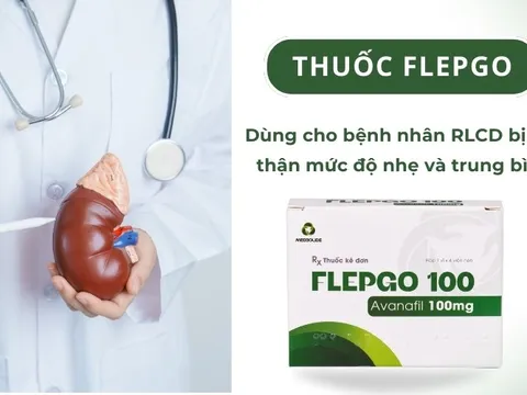 Flepgo - Dùng thuốc cương dương dành cho người suy thận: Nên hay không?