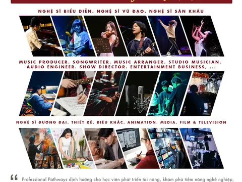 Soul Institute of Arts - Chương trình Professional Pathways - Định hướng nghệ thuật chuyên nghiệp toàn cầu cho thế hệ trẻ Việt Nam